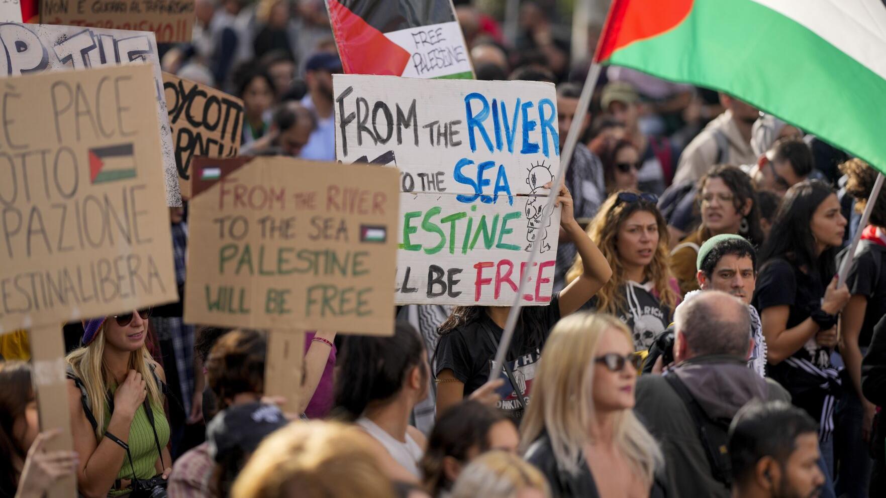 ‘From the river to the sea’: Why a 6-word phrase sparks fury and passion over the Israel-Hamas war